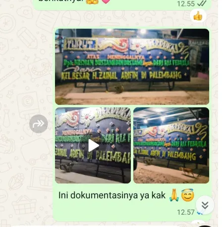Pengiriman Papan Bunga Duka Sumampir Rembang