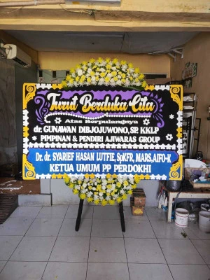 Papan Bunga di Sumampir Rembang